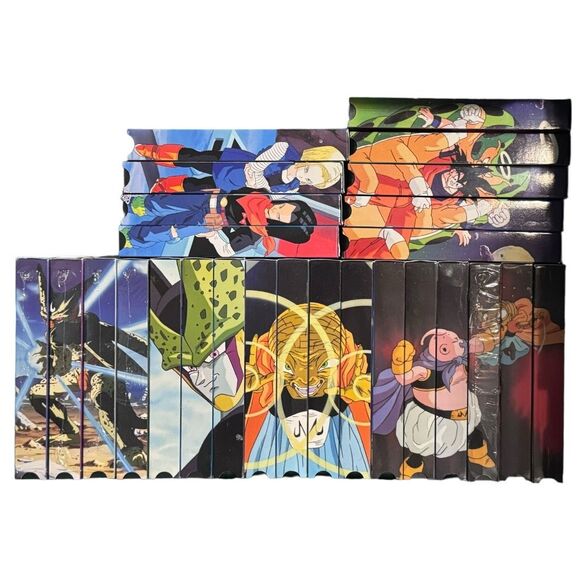 Dragon Ball Z Uncut VHS Tapes / Huge Lot VHS Collection & Movies /DVDs Seasons 1 - Picture 14 of 16